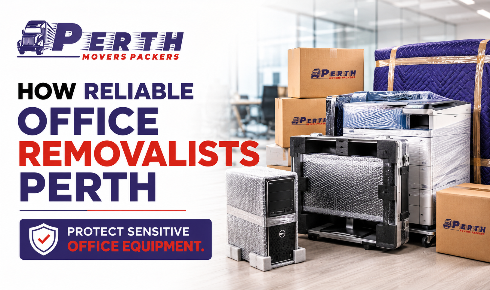 How Reliable Office Removalists Perth Protect Sensitive Office Equipment